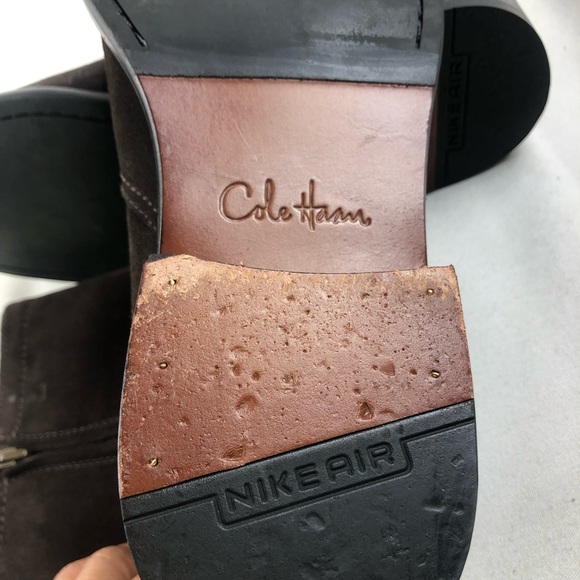 Cole Haan Nike Air Brown Suede Boot Men’s 8 M - Picture 6 of 11